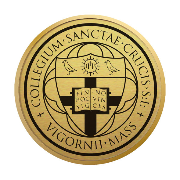Holy Cross Diploma Frame - Gold Medallion Shot #2