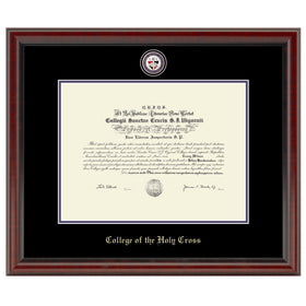 Holy Cross Diploma Frame - Masterpiece Shot #1