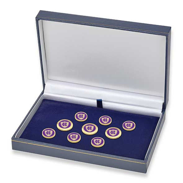 Holy Cross Enamel Blazer Buttons Shot #2