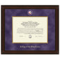 Holy Cross Excelsior Diploma Frame Shot #1