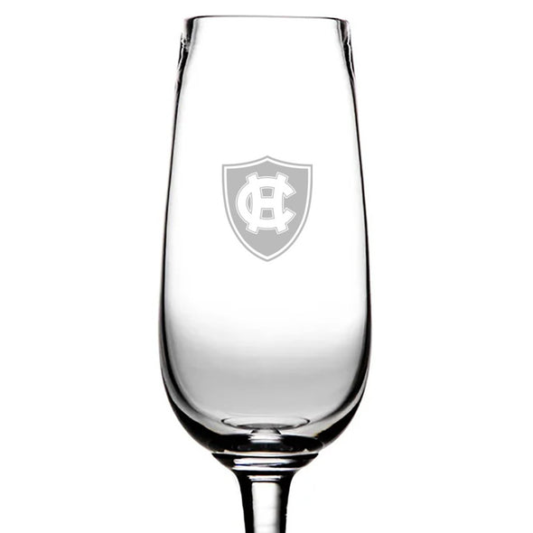 Holy Cross Flute Glass by Simon Pearce Shot #2
