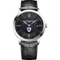 Holy Cross Men's Baume et Mercier 40mm Classima Quartz Watch with Black Dial & Black Leather Strap Shot #2