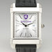 Holy Cross Men's Collegiate Watch with Leather Strap