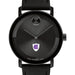 Holy Cross Men's Movado BOLD with Black Leather Strap