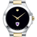 Holy Cross Men's Movado Collection Two-Tone Watch with Black Dial