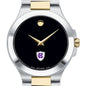 Holy Cross Men's Movado Collection Two-Tone Watch with Black Dial Shot #1