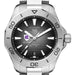 Holy Cross Men's TAG Heuer Steel Automatic Aquaracer with Black Dial