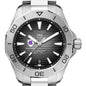 Holy Cross Men's TAG Heuer Steel Automatic Aquaracer with Black Dial Shot #1