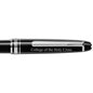 Holy Cross Montblanc Meisterstück Classique Ballpoint Pen in Platinum Shot #2