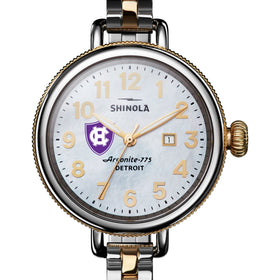 Holy Cross Shinola Watch, The Birdy 34 mm MOP Dial Shot #1