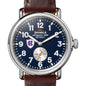 Holy Cross Shinola Watch, The Runwell 41 mm Midnight Blue Dial Shot #1