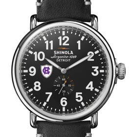 Holy Cross Shinola Watch, The Runwell 47 mm Black Dial Shot #1