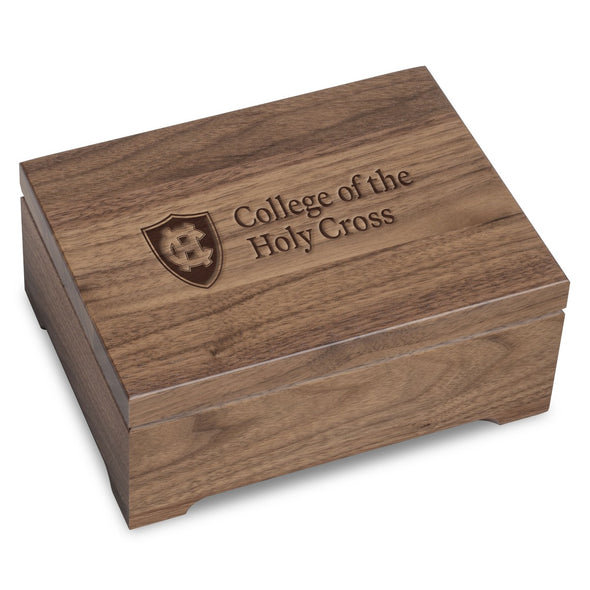 Holy Cross Solid Walnut Desk Box Shot #1