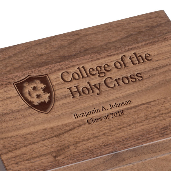 Holy Cross Solid Walnut Desk Box Shot #2