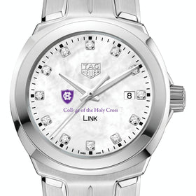 Holy Cross TAG Heuer Diamond Dial LINK for Women Shot #1
