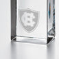 Holy Cross Tall Glass Desk Clock by Simon Pearce Shot #2
