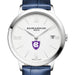 Holy Cross Women's Baume et Mercier 36.5mm Classima Watch with White Dial & Blue Leather Strap