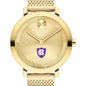 Holy Cross Women's Movado Bold Gold with Mesh Bracelet Shot #1