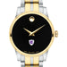 Holy Cross Women's Movado Collection Two-Tone Watch with Black Dial