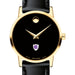 Holy Cross Women's Movado Gold Museum Classic Leather