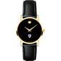 Holy Cross Women's Movado Gold Museum Classic Leather Shot #2