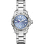 Holy Cross Women's TAG Heuer Steel Aquaracer with Blue Sunray Dial Shot #2