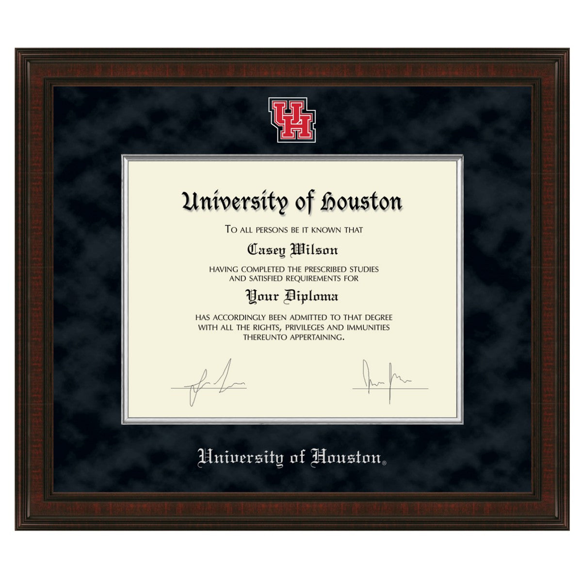 Houston Diploma Frame - Excelsior - Graduation Gift Selection | M ...
