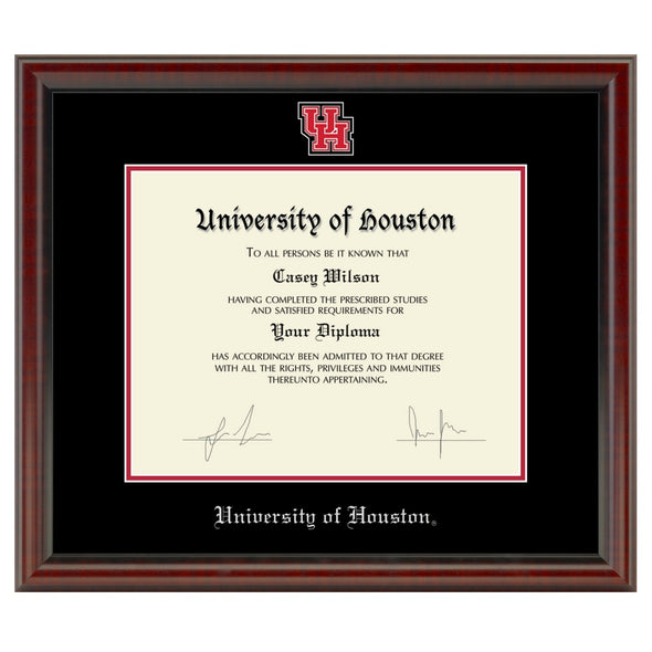 Houston Diploma Frame - Masterpiece Shot #1