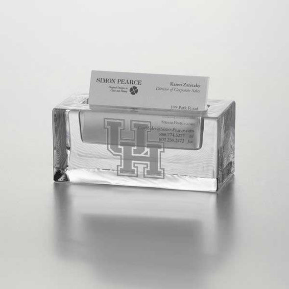 Houston Glass Business Cardholder by Simon Pearce Shot #1