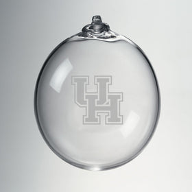 Houston Glass Ornament by Simon Pearce Shot #1