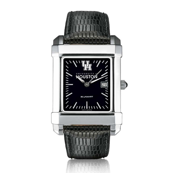 Houston Men's Black Quad with Leather Shot #2