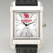 Houston Men's Collegiate Watch with Leather Strap