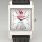 Houston Men's Collegiate Watch with Leather Strap Shot #1