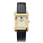 Houston Men's Gold Quad with Leather Strap Shot #2