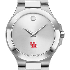 Houston Men&#39;s Movado Collection Stainless Steel Watch with Silver Dial Shot #1