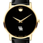 Houston Men's Movado Gold Museum Classic Leather Shot #1