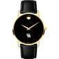 Houston Men's Movado Gold Museum Classic Leather Shot #2