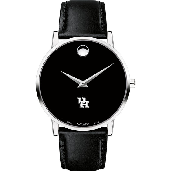 Houston Men&#39;s Movado Museum with Leather Strap Shot #2
