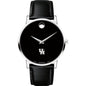 Houston Men's Movado Museum with Leather Strap Shot #2