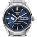Houston Men's TAG Heuer Carrera Day-Date with Blue Dial