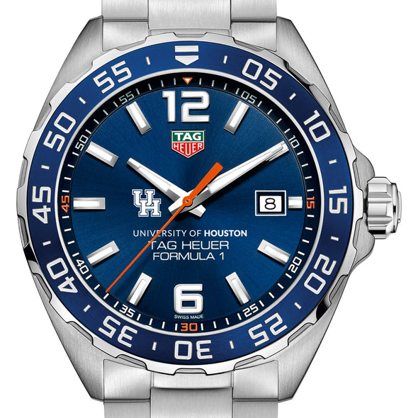 Houston Men's TAG Heuer Formula 1 with Blue Dial & Bezel Shot #1