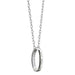 Houston Monica Rich Kosann "Carpe Diem" Poesy Ring Necklace in Silver