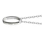 Houston Monica Rich Kosann "Carpe Diem" Poesy Ring Necklace in Silver Shot #3
