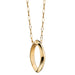 Houston Monica Rich Kosann Poesy Ring Necklace in Gold
