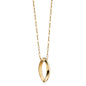 Houston Monica Rich Kosann Poesy Ring Necklace in Gold Shot #2