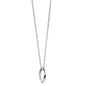 Houston Monica Rich Kosann Poesy Ring Necklace in Silver Shot #2