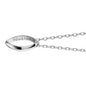 Houston Monica Rich Kosann Poesy Ring Necklace in Silver Shot #3