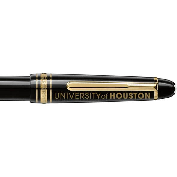 Houston Montblanc Meisterstück Classique Fountain Pen in Gold Shot #2