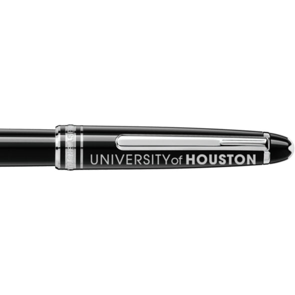 Houston Montblanc Meisterstück Classique Rollerball Pen in Platinum Shot #2