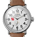 Houston Shinola Watch, The Runwell 47 mm White Dial